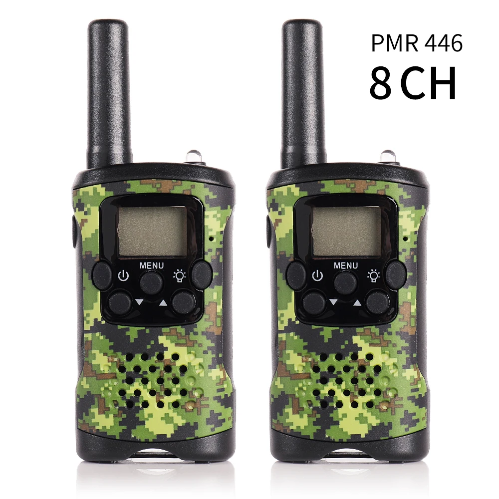 2 Упак. JJ 220 8CH двухсторонний радиосканер PMR446 0 5 Вт ручной мини детский