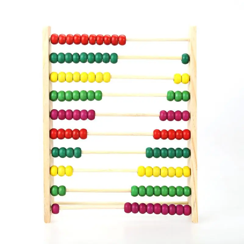 Деревянный блок Abacus детская развивающая счетная цифра математическая обучающая