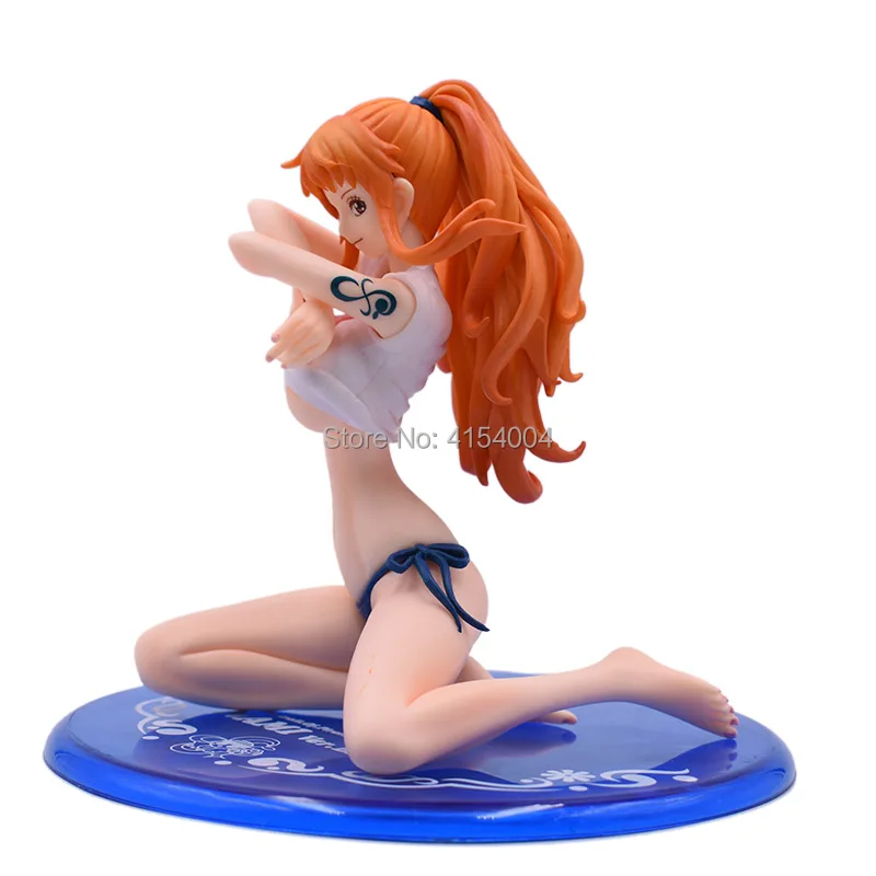 Аниме one piece Nami BB Ver. ПВХ фигурка Купальник Сексуальная Коллекционная модель Рождественский подарок игрушка