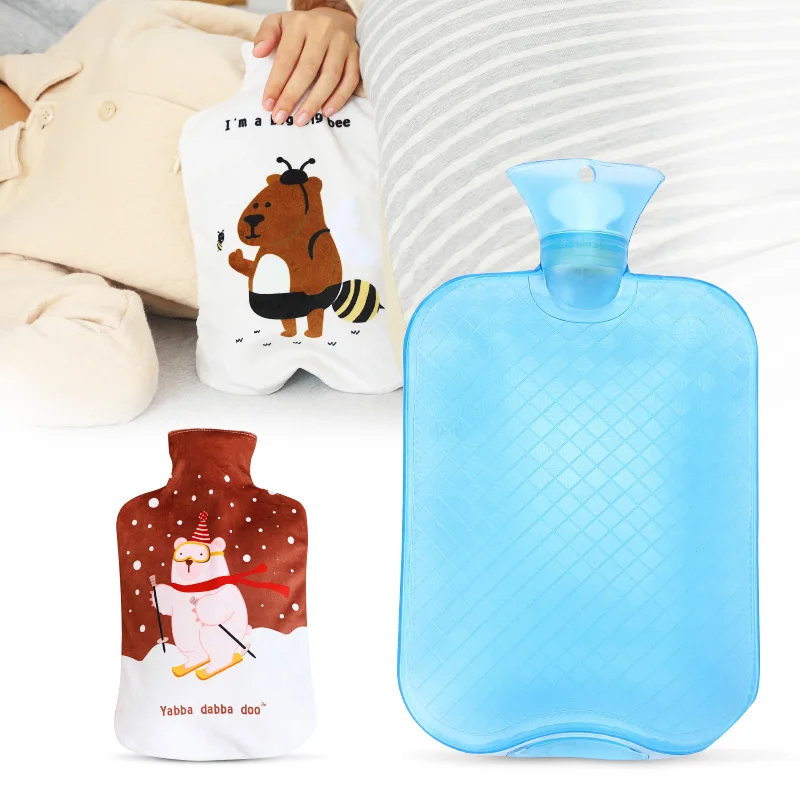 Резиновая грелка для горячей воды рук теплая ног Bolsa De Agua Caliente Goma NSD|Грелки| |