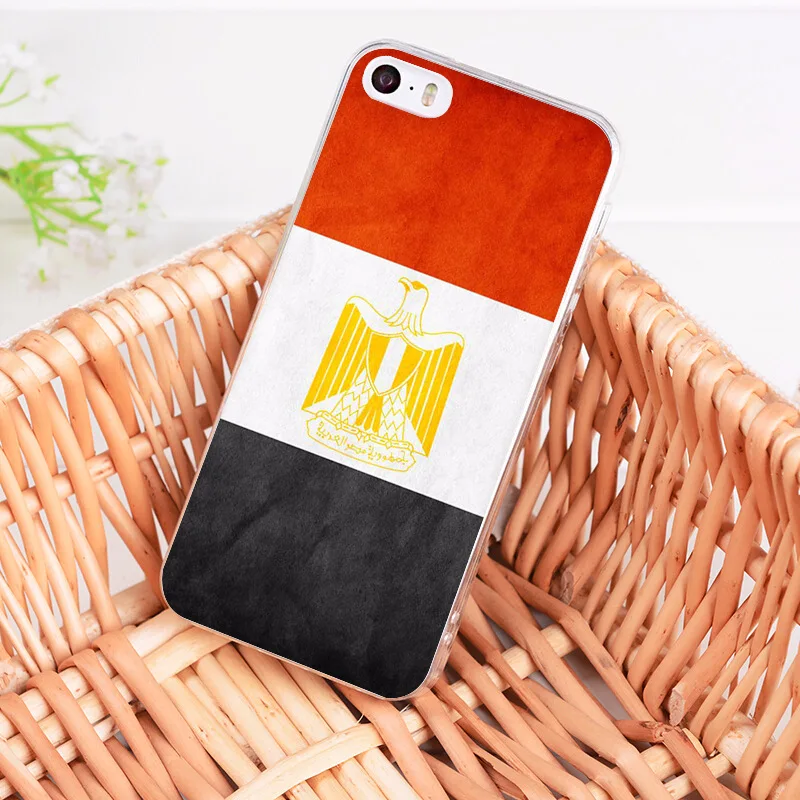 Египет Южная Африка Нигерия флаг корпус под плетенную сумку Чехол для мобильного