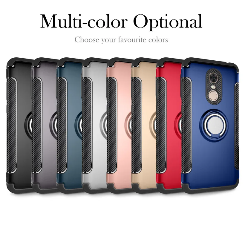 Vanveet Чехлы для Xiaomi Redmi 5 Plus чехол Кольцо Автомобильный Магнит Coque противоударный