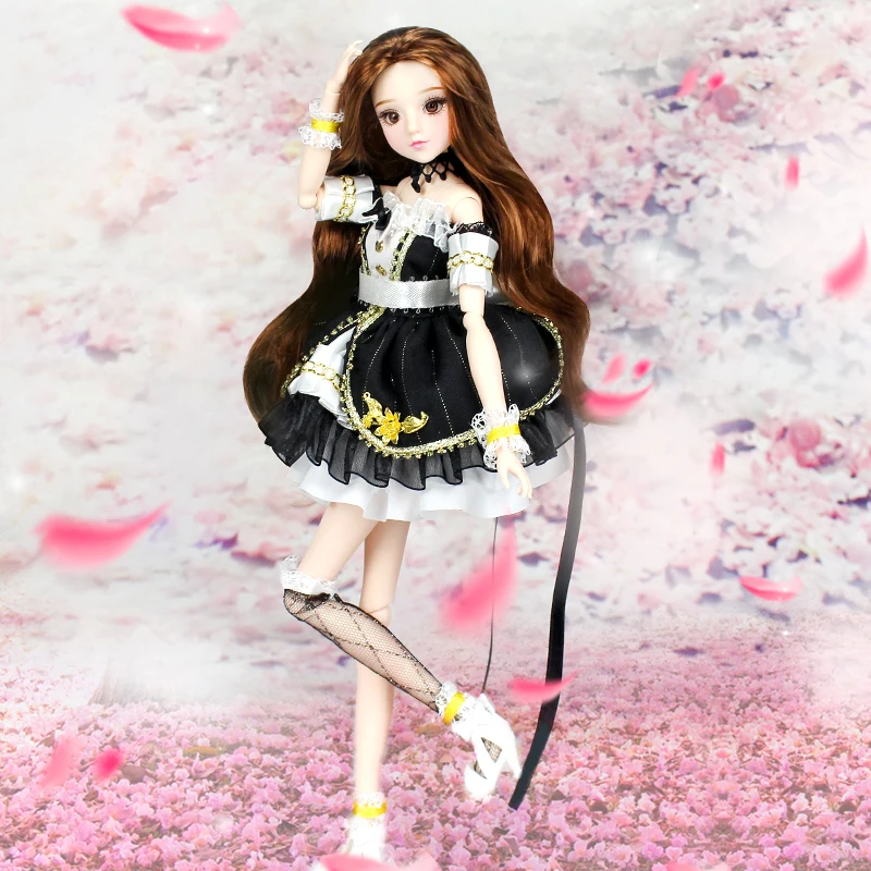 EFLYNOVA MM Girl 12 constellations dolls BJD doll with clothes shoes stand 14 joint body Children's gift | Игрушки и хобби