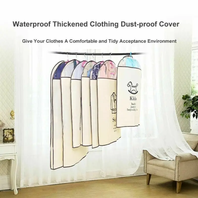Пылезащитный чехол для одежды защитная дорожная сумка Одежда Костюм
