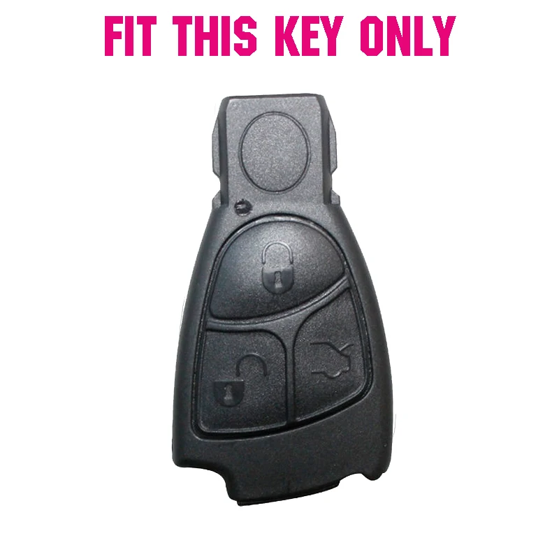 Силиконовый чехол для автомобильного ключа Mercedes Benz CLS SL C E S|covers for car keys|silicone coversmart
