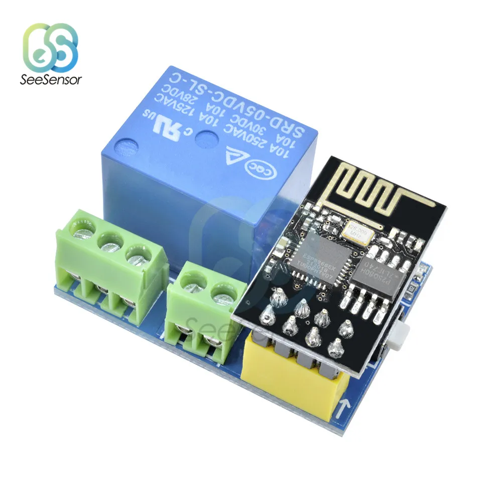 ESP8266 5 в Wi Fi Релейный Модуль DS18B20 DHT11 RGB светодиодный контроллер вещей умный дом