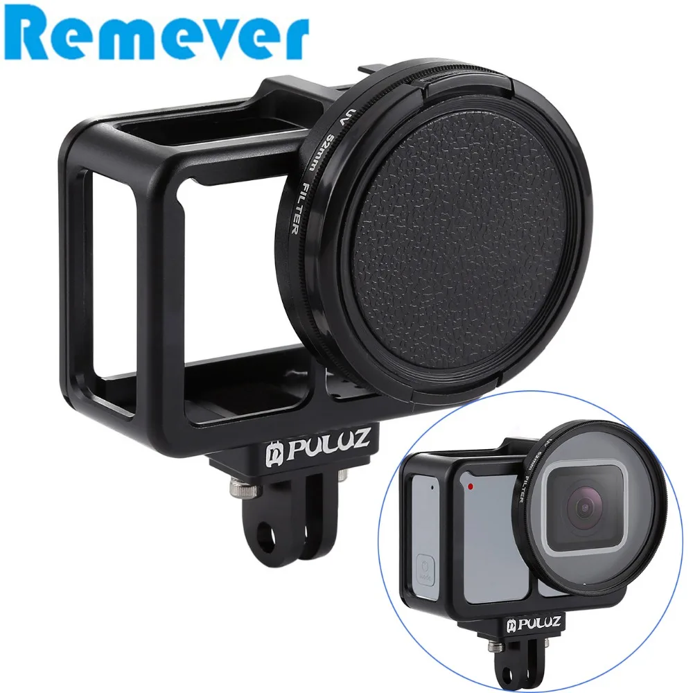 Новый защитный чехол из алюминиевого сплава с ЧПУ корпус 52 мм УФ-фильтром крышка