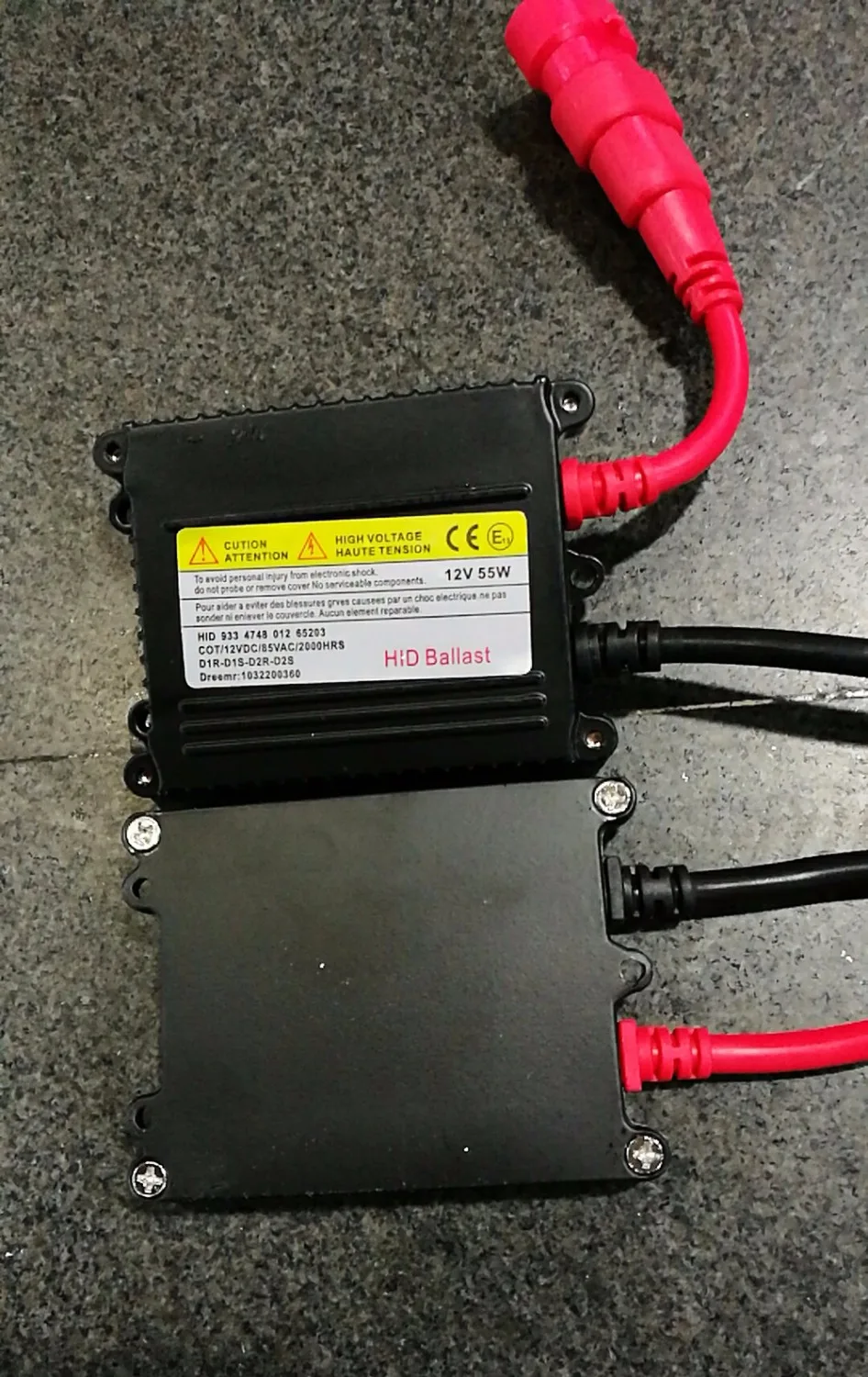 Быстрый Яркий HID балласт 55 Вт Быстрый старт AC тонкие ксеноновые HID балласт высокой мощности 12 В 55 Вт 6000 К AC HID комплект ксенонового балласта