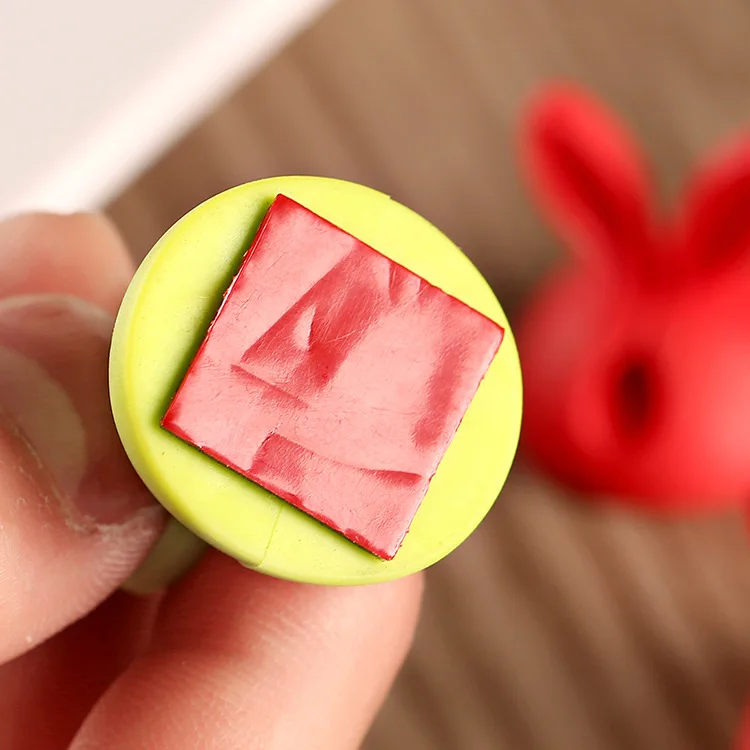 Силиконовый держатель для шнура 8 шт./лот зажим с милыми кроличьими ушками