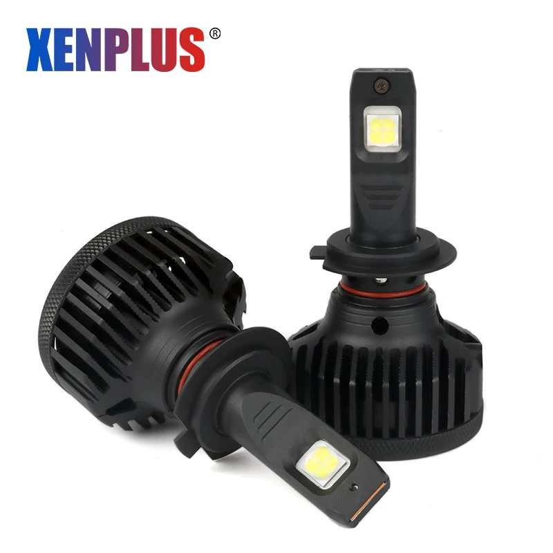 Xenplus H7 светодиодный лампы Cree XHP70 чип 9000LM H11 H4 9005 9006 H16 XHP50 H13 9007 Хило луч авто
