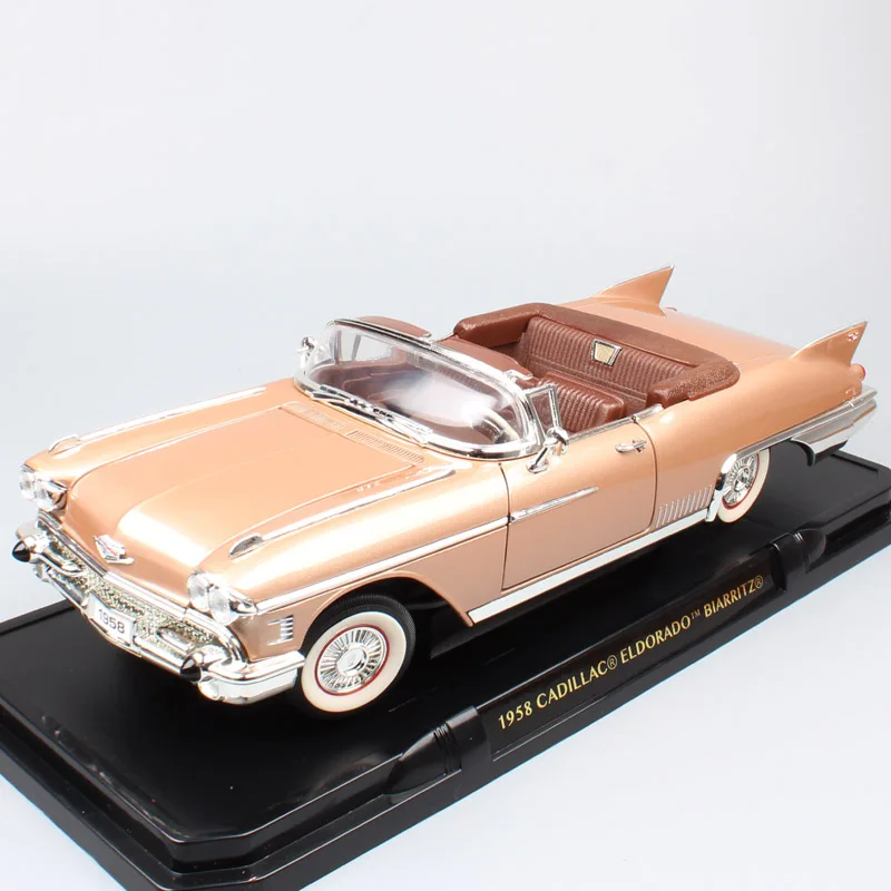 Роскошные винтажные модели автомобилей и для детей в масштабе 1/18 GM 1958 Cadillac Eldorado