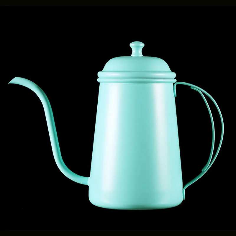 Длинный узкий кофейник из нержавеющей стали SUS 304 утолщенный дырокол перколяторы