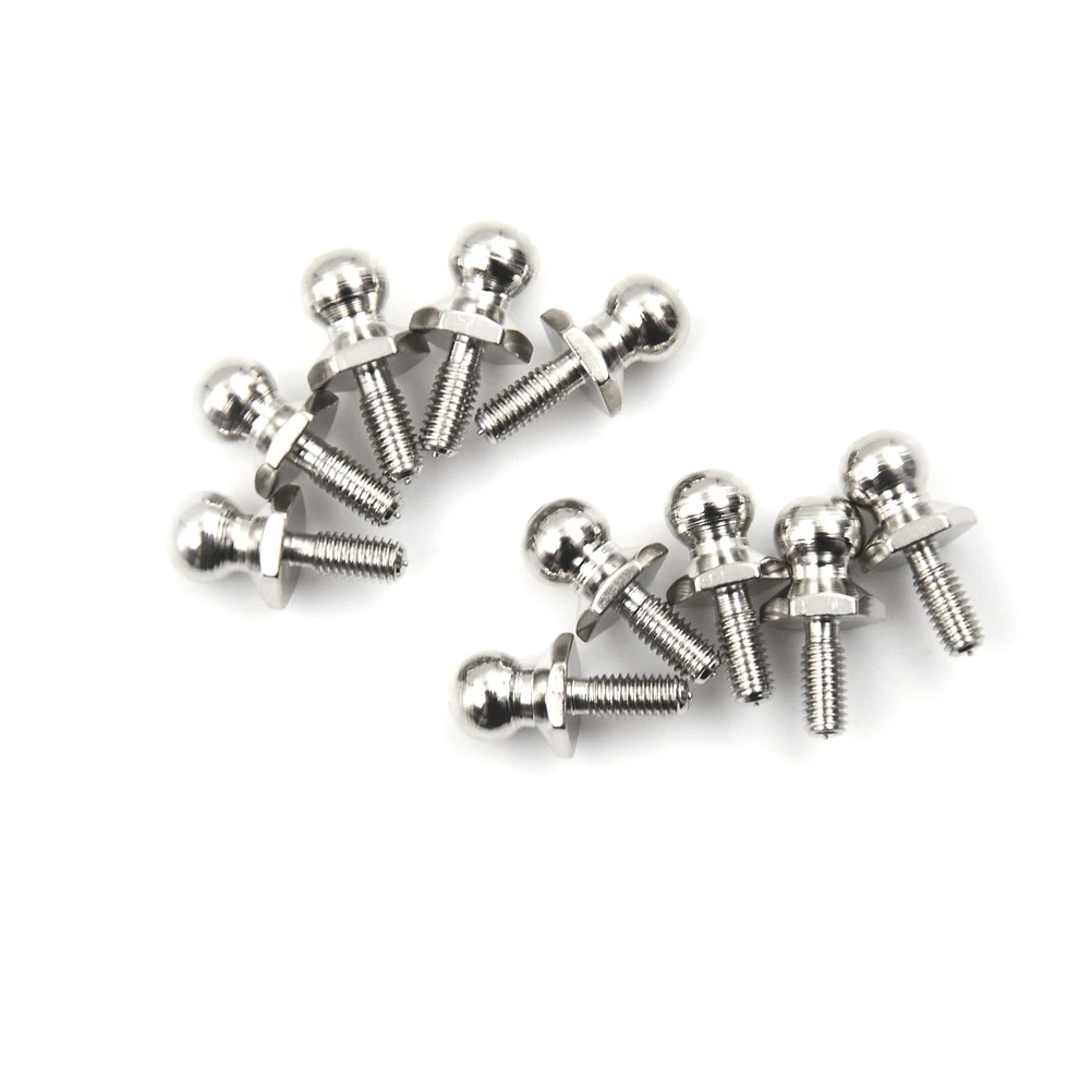 

10Pcs HSP Ball Head Screw For RC 1/10 Model Car Buggy Truck Spare Parts