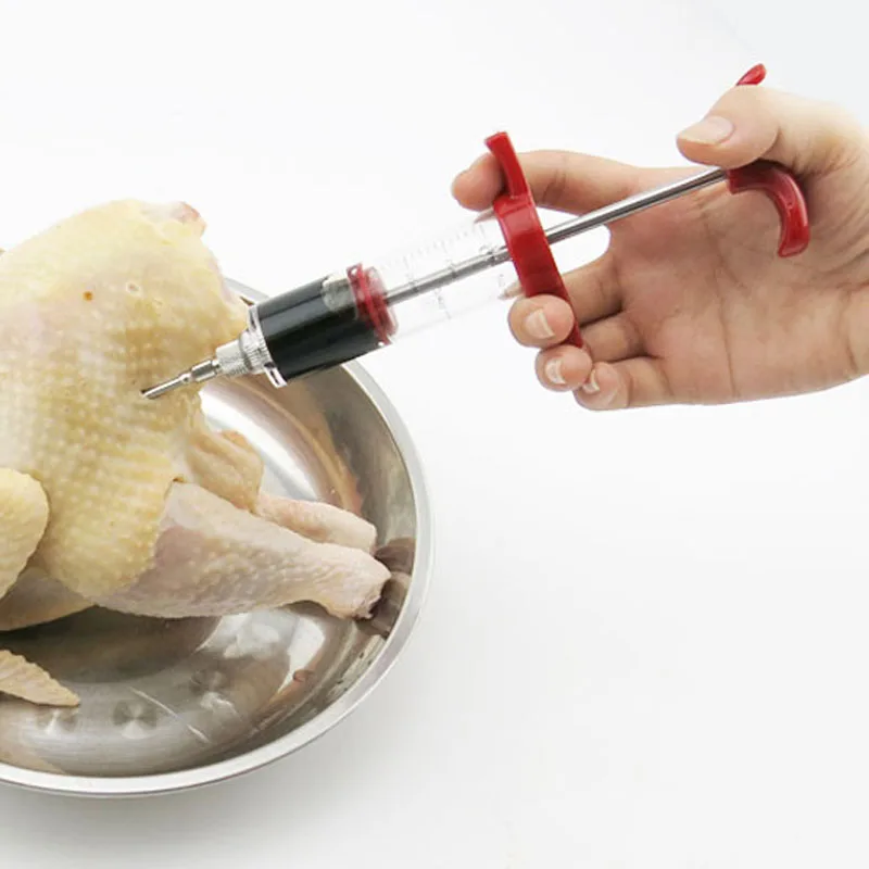 Инжектор маринада 1 шт. 30 мл + 5 инжектор из нержавеющей стали набор игл для