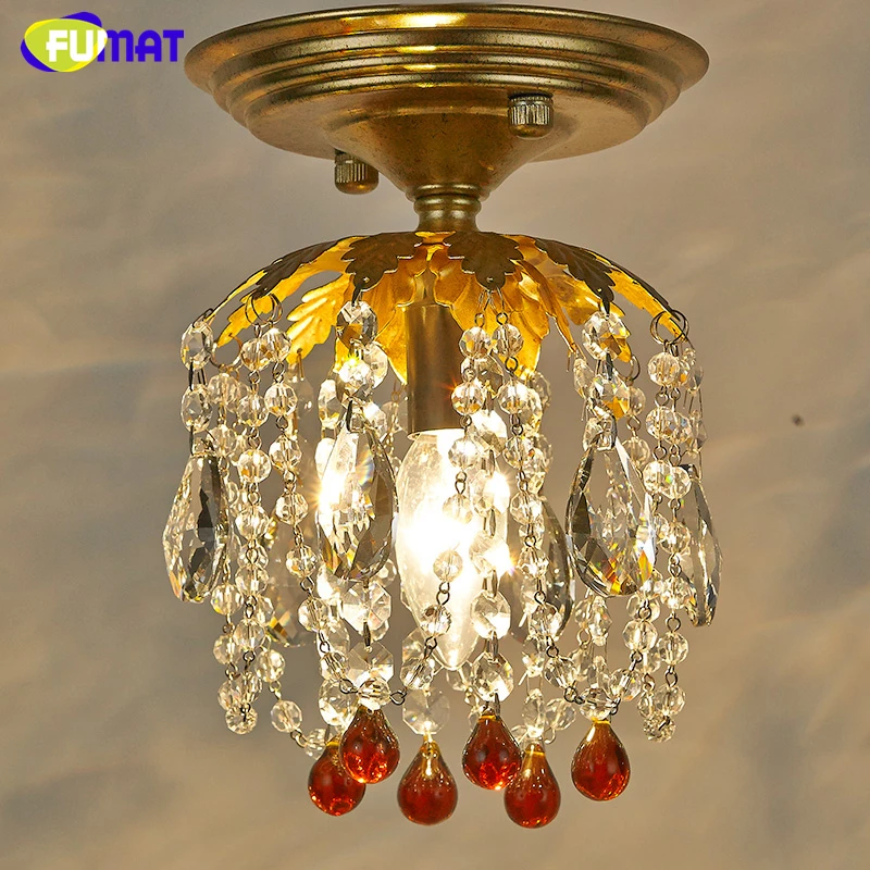Потолочный светильник FUMAT K9 с кристаллами в стиле ретро арт деко|ceiling lights|ceiling lights