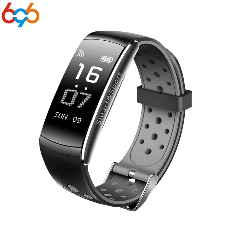 Smartch Z11 Смарт часы браслет Цвет Экран сердечного ритма крови Давление монитор