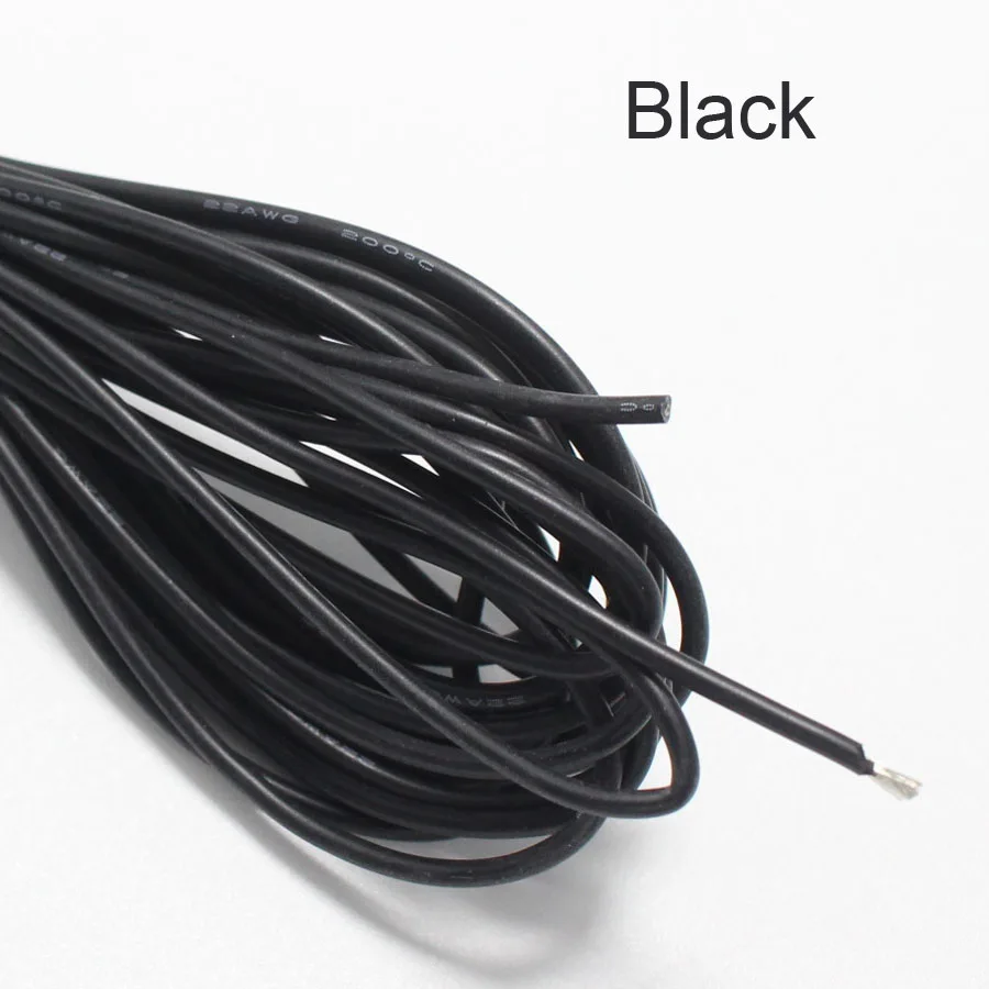 Сверхгибкий силиконовый провод 10 метров 30AWG 28AWG 26AWG 24AWG 22AWG 20AWG 18AWG 16AWG