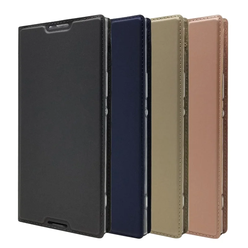 On For Sony Xperia XA1 Ultra Case Cover 6.0 inch Magnetic Voltage wallet phone bag G3221 G3212 | Мобильные телефоны и