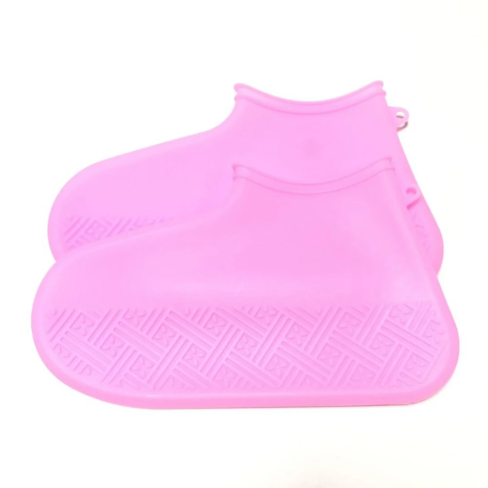 1 пара Чехлы для обуви многократного применения Водонепроницаемые силиконовые