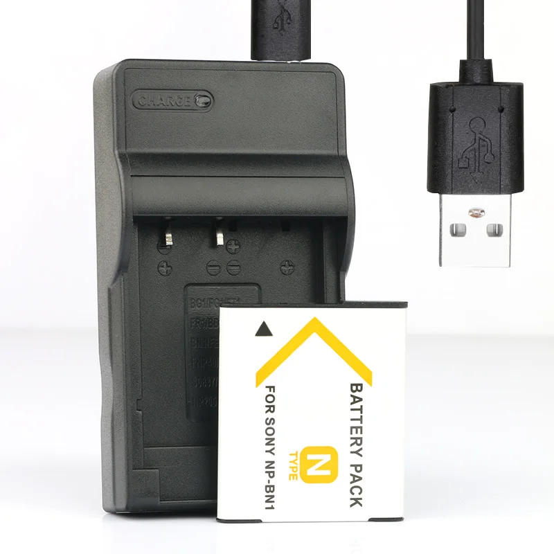 LANFULANG 1 пакет NP BN1 цифровой Батарея и Зарядное устройство Комплект для Sony BN BC CSN CSNB