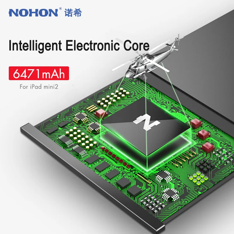 Аккумулятор NOHON для Apple iPad Mini 2 3 A1489 A1490 A1491 A1599 Mini2 Mini3 6471 мАч|Батареи планшетов и