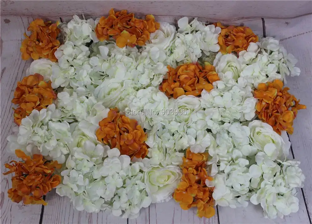 SPR оранжевый 10 шт./лот искусственная Шелковая Роза цветок на стену свадебный фон