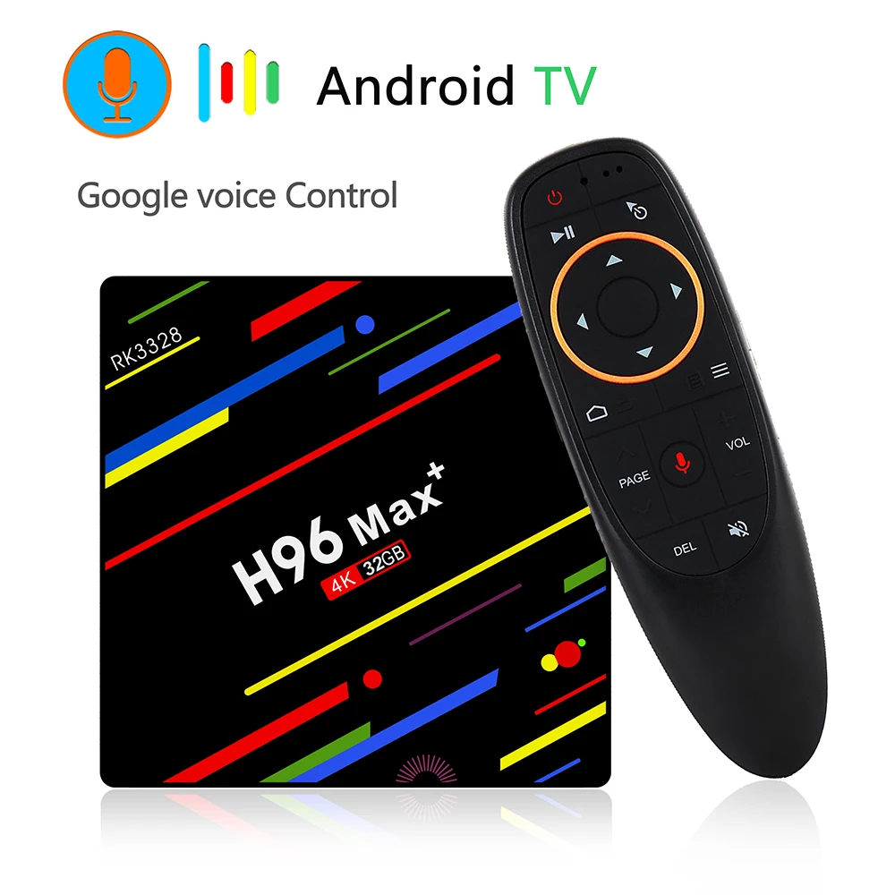 H96 MAX + Plus Android 8 1 Smart TV Box 4 Гб ОЗУ 32 ПЗУ телеприставка RK3328 WiFi 4K VP9 HDR10 H.265 медиаплеер PK Pro