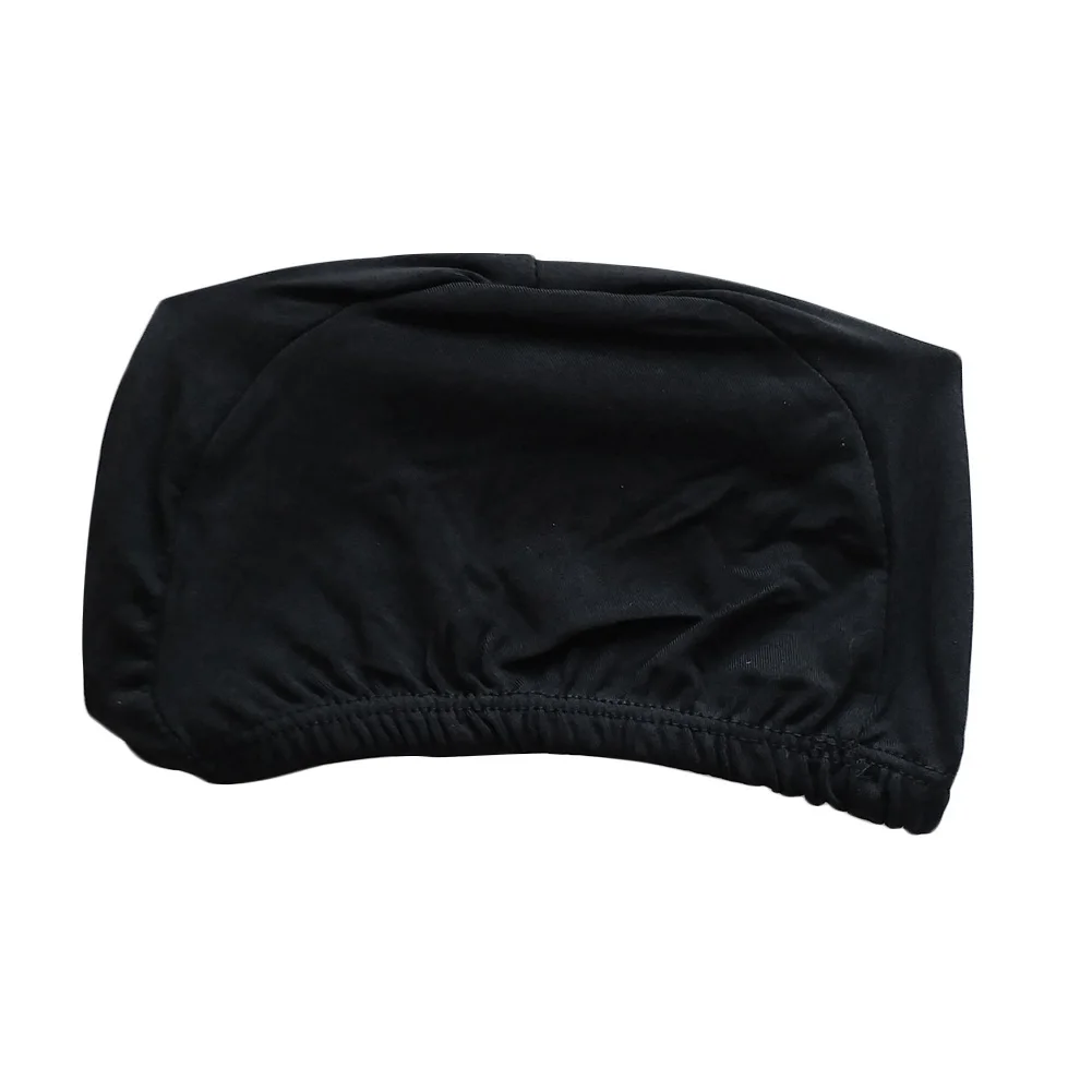 

New Swimming Caps Unisex Men Women Adult Waterproof Swimming Cap Cover Protect Ear black Swim Caps for Beach Pool Swimming