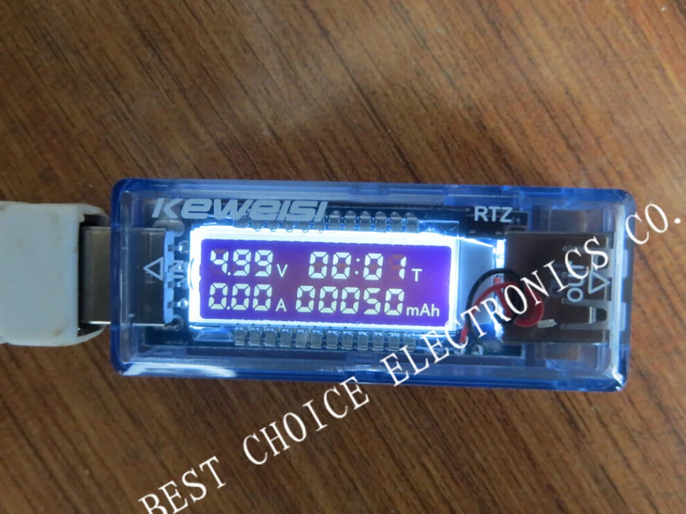Высокая Точность версия белый 4 бит USB детектор Вольтметр Амперметр мощность ёмкость тестер метр Напряжение Ток мобильный 0150