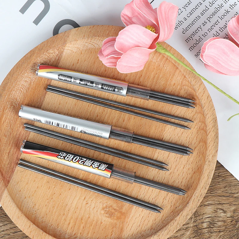 2 мм 2B заправки/поводки для компасов и механических автоматических карандашей
