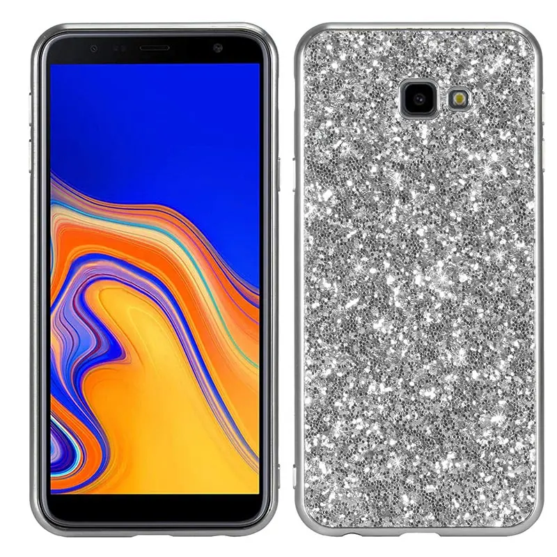 Showkoo покрытие корпуса блестящий чехол для телефона samsung Galaxy J4 плюс 2018 мягкий