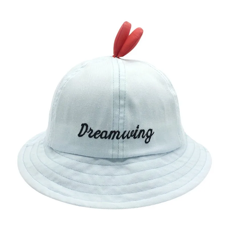 Милый ребенок Мальчики Девочки Малыш Лето ведро шляпа от солнца буквы Рыбацкая