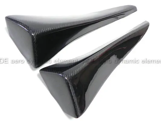 Для Evolution EVO 10 V Style Carbon Fiber Side Skirt Spats Non Aero Kit (2 шт.) Аксессуары для