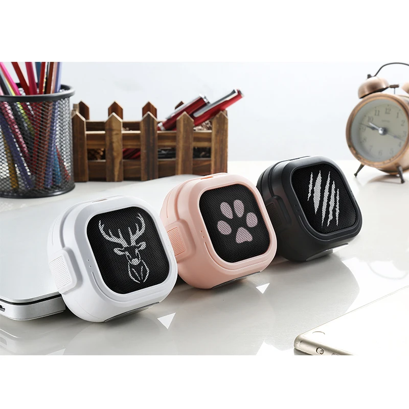 Портативная Bluetooth Колонка VTIN TWS милая стереоколонка FM AUX Hi Fi беспроводная 4 0