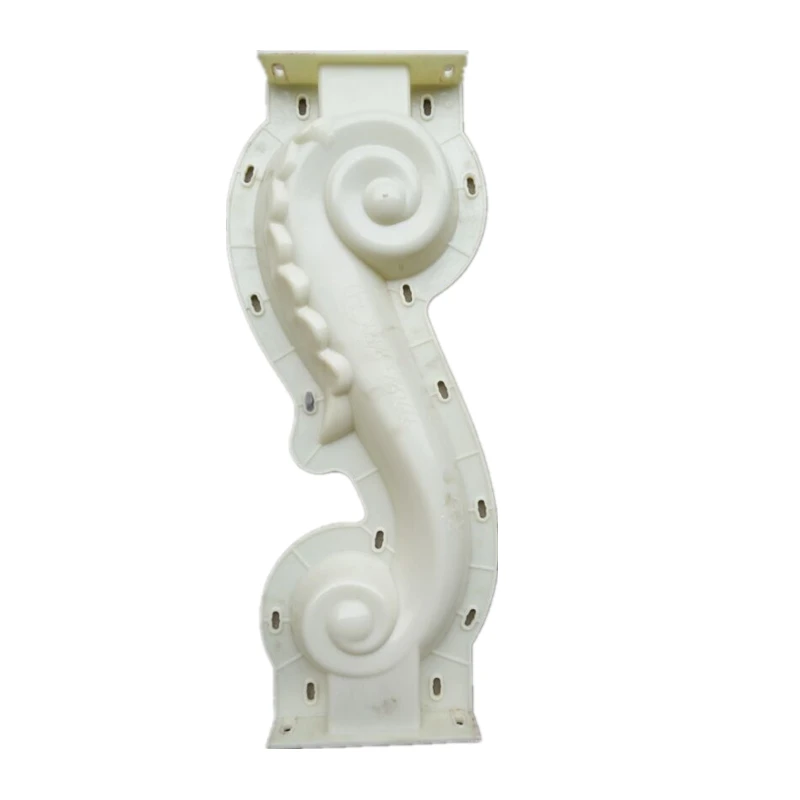 

93cm/36.61in ABS Home Gardening &Balcony Seahorse Cast in Place Fence Balustrade Mould Concrete Balcony Baluster Mold With Rail