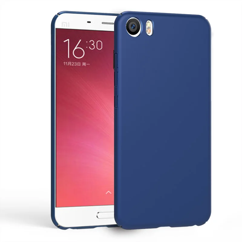 Чехол для xiaomi mi 5 роскошный полноразмерный матовый защитный чехол mi5 мобильного
