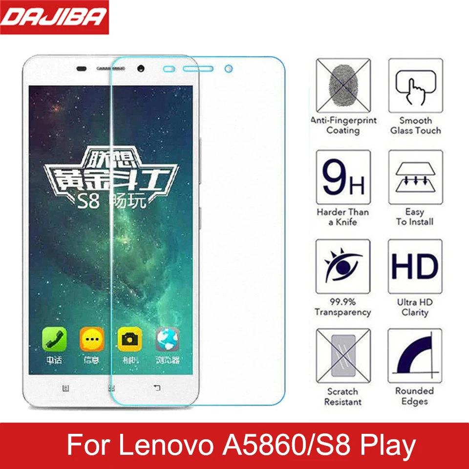 9H закаленное стекло для Lenovo S8 Play A5600 A5860 A5890 A5500 5 &quotЗащитная пленка экрана A5600|tempered