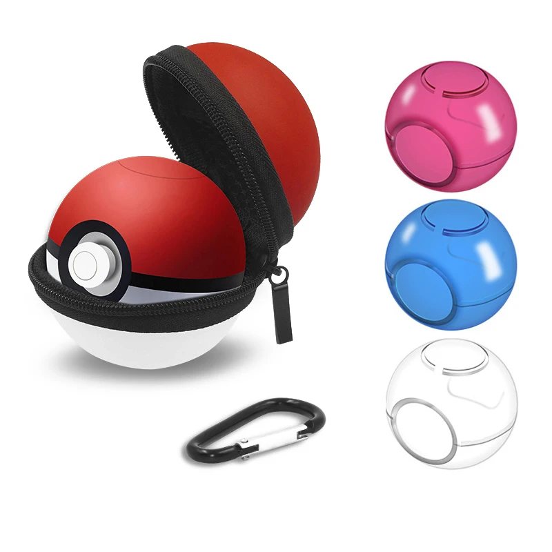 Чехол для переноски Poke ball Plus, защитный жесткий портативный дорожный Чехол Pokeball, сумка для kingd Switch