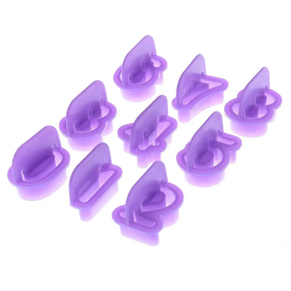 40 шт. буквенно-цифровые формочки для печенья набор резак выпечки Формочки