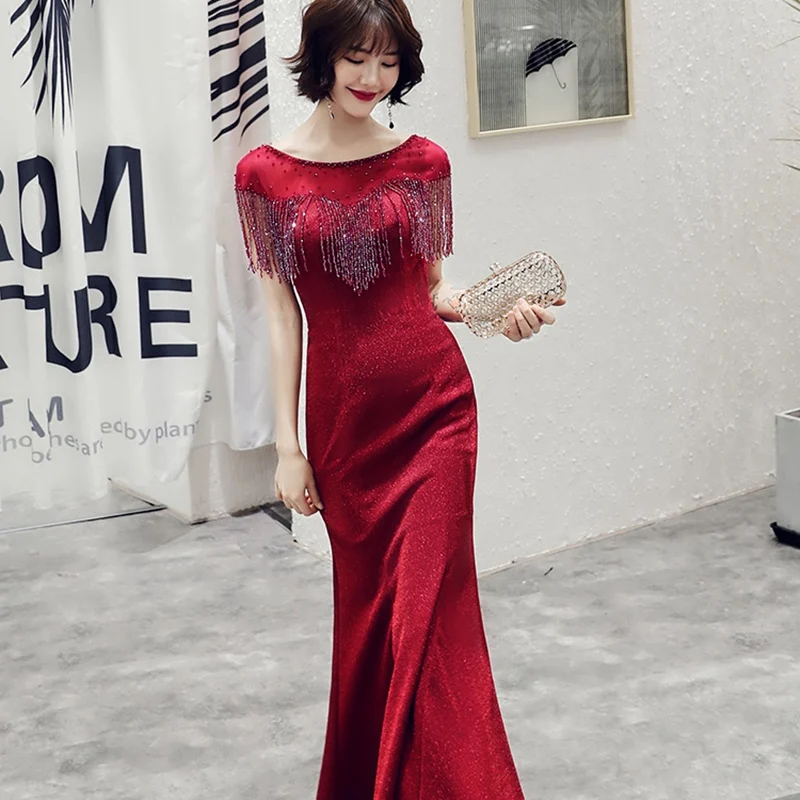 Платье для свадебной вечеринки со шлейфом бальное платье с рюшами сексуальное