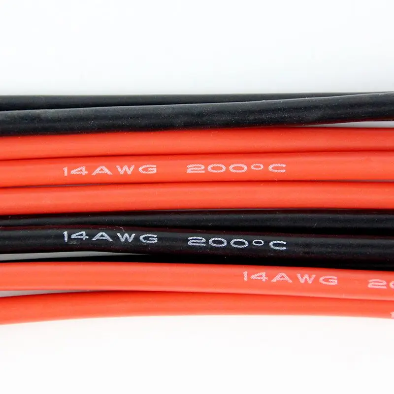 10 _ XT90 Женский штекер до 4 0 мм банановый разъем с 14 AWG силиконовый зарядный кабель