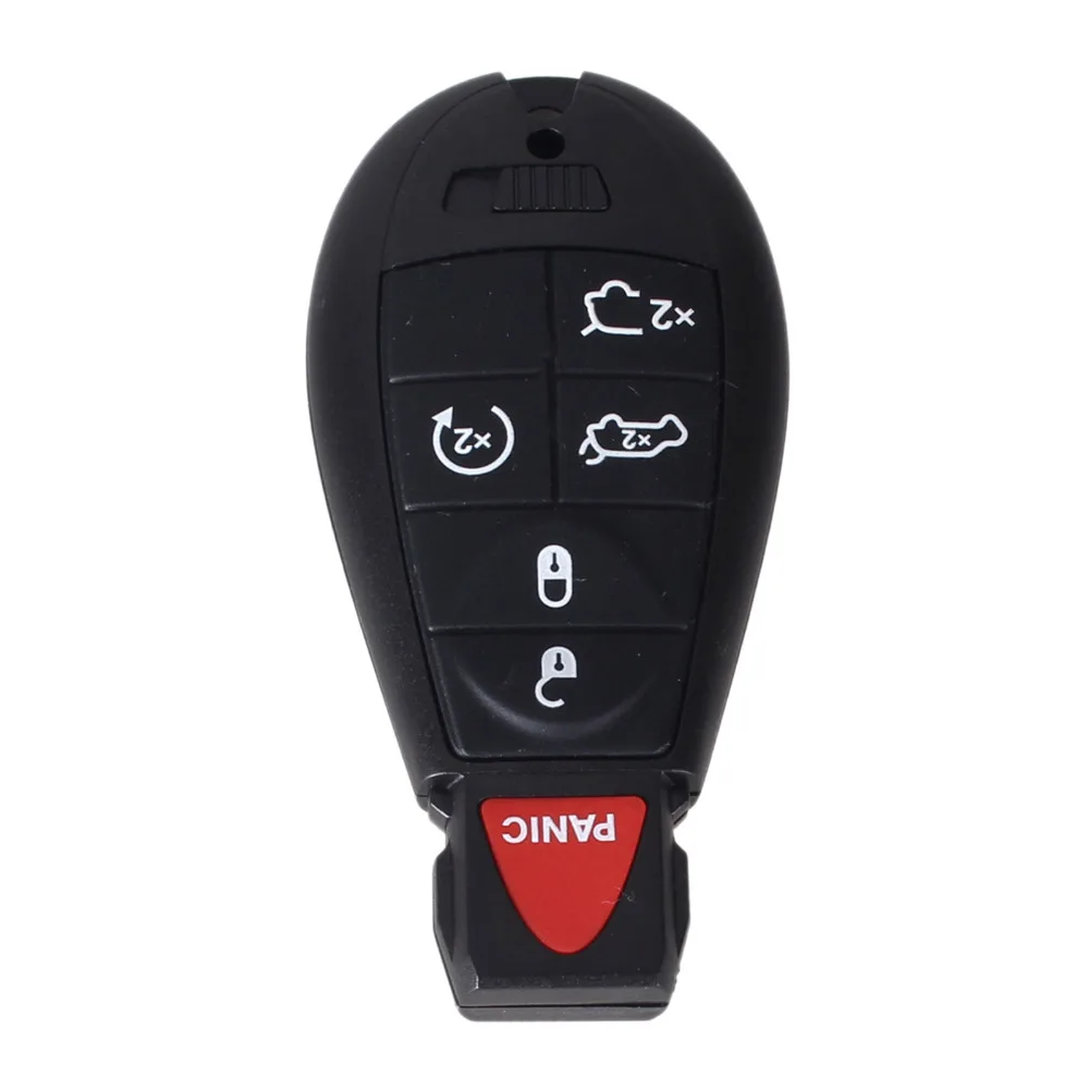 Dandkey 6 кнопка дистанционного Smart Оболочки пустой лезвие для Chrysler Jeep Dodge Grand Caravan Durango