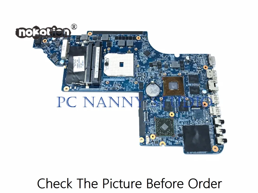 PANANNY для HP DV6 6000 материнская плата ноутбука 650854 001 DDR3 Протестирована|motherboard for hp|laptop