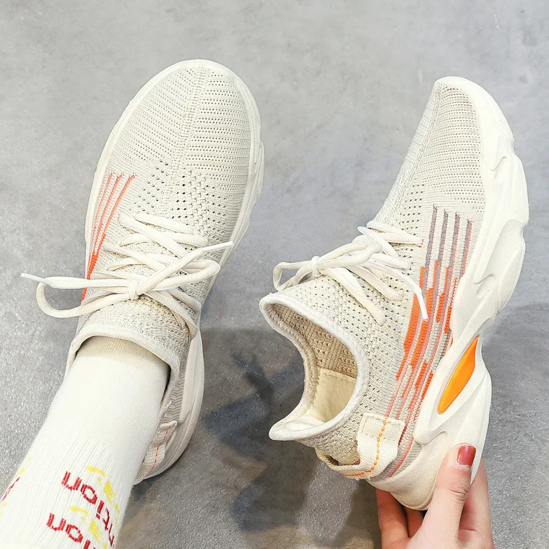 2019 новые летние вразлёт плетение Женская обувь в Корейском стиле Повседневные