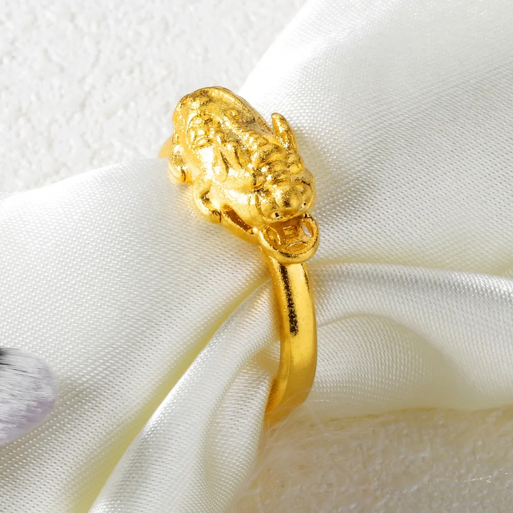 European and American fashionable atmosphere with golden ring gold GJ079 | Украшения и аксессуары