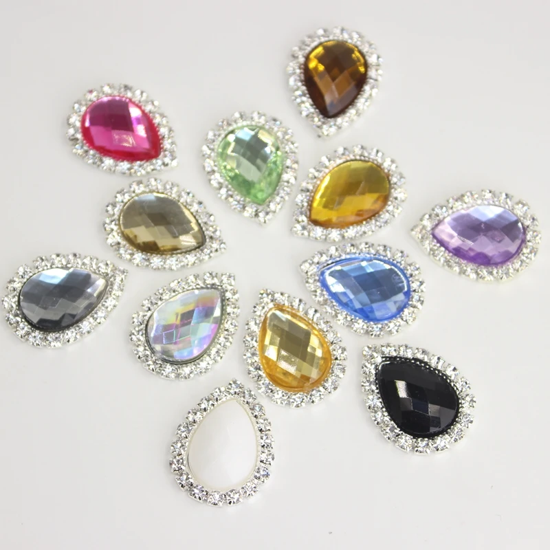 Новинка 2018 г. акриловые пуговицы смешанных цветов для пожилых людей 20*25 мм