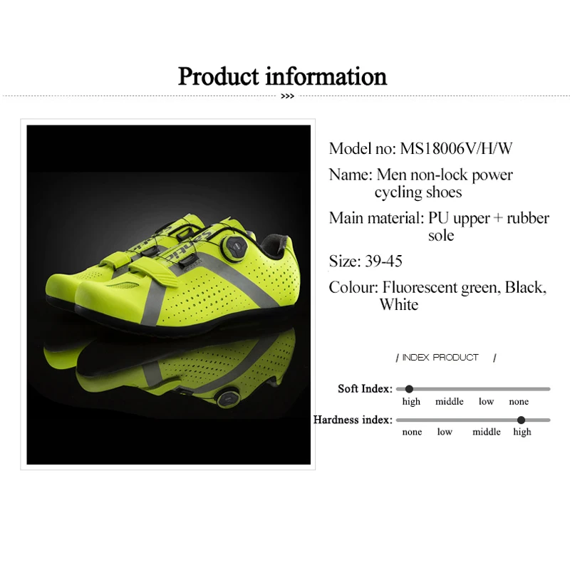 Santic Нескользящая спортивная обувь для езды на велосипеде Мужская Удобная