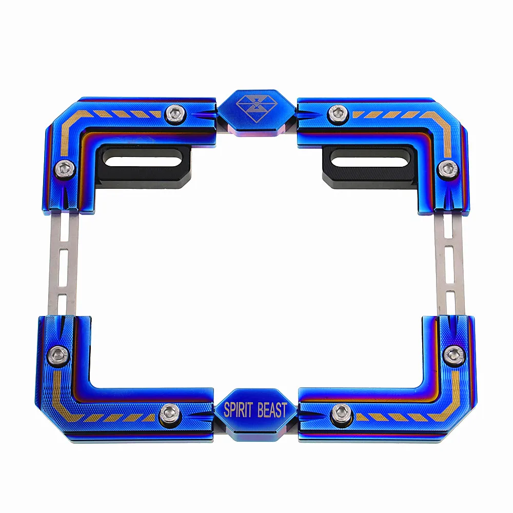 Рама для номерного знака мотоцикла CNC Гибкая Honda Yamaha Kawasaki Suzuki Benelli Ktm Ducati Niu скутер