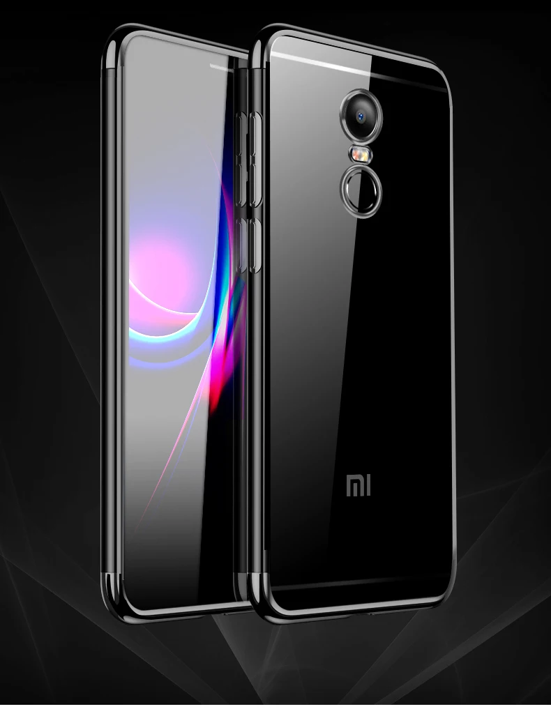 Мягкий чехол-бампер Xiaomi Redmi 5 Plus из ТПУ с покрытием на 99 дюйма мягкий прозрачный