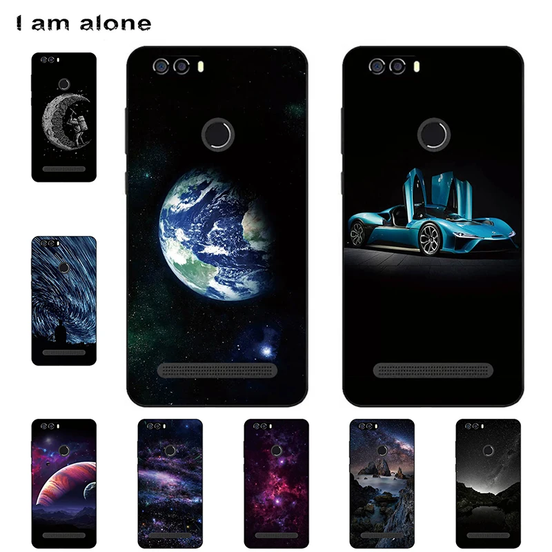Чехлы для телефонов I am alone для Leagoo power 2 5,0 дюйма, мягкие чехлы из ТПУ для мобильных телефонов с мультяшным принтом для Leagoo power 2, сумки